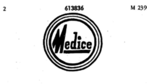 Medice Logo (DPMA, 11/23/1949)