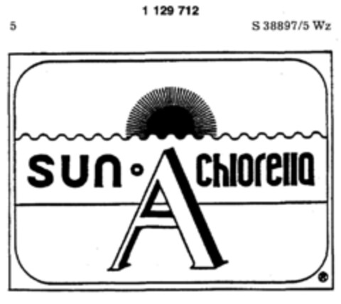 sun Chlorella A Logo (DPMA, 03.06.1983)