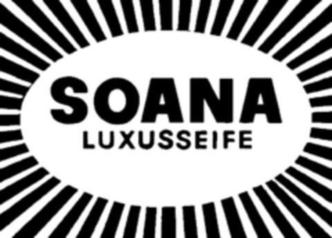 SOANA LUXUSSEIFE Logo (DPMA, 12.09.1966)