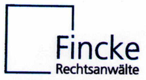 Fincke Rechtsanwälte Logo (DPMA, 12.04.2001)