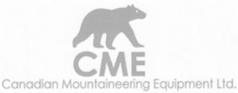 CME Canadian Mountaineering Equipment Ltd. Logo (DPMA, 29.01.2009)