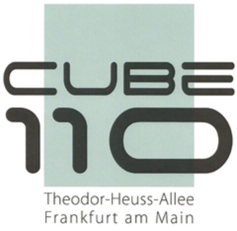 CUBE 110 Logo (DPMA, 20.11.2009)