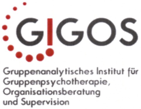 GIGOS Gruppenanalytisches Institut für Gruppenpsychotherapie, Organisationsberatung und Supervision Logo (DPMA, 25.07.2012)