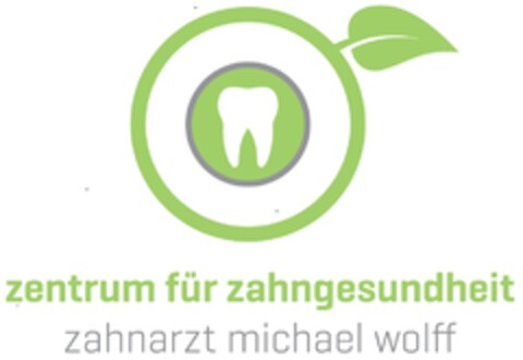 zentrum für zahngesundheit zahnarzt michael wolff Logo (DPMA, 11/04/2015)