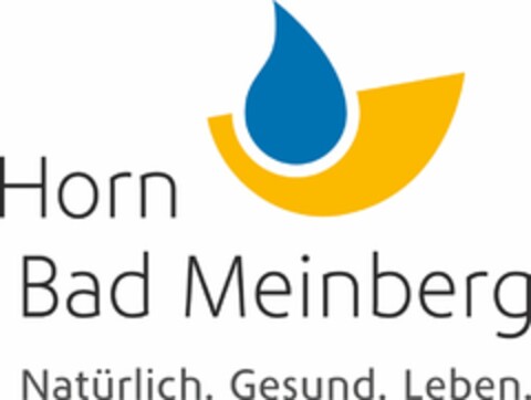 Horn Bad Meinberg Natürlich. Gesund. Leben. Logo (DPMA, 26.11.2015)