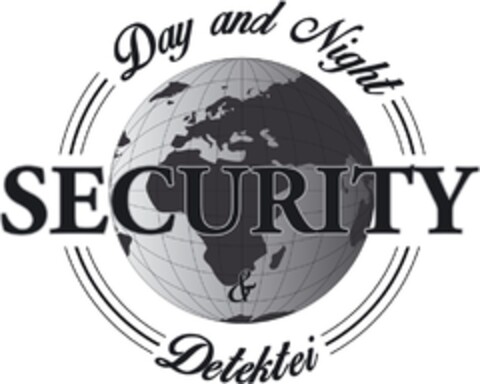 Day and Night SECURITY & Detektei Logo (DPMA, 25.10.2016)