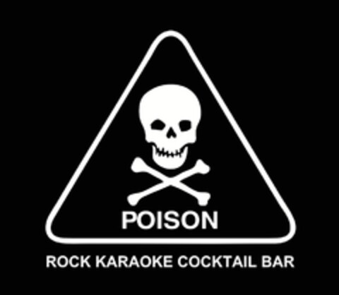 POISON ROCK KARAOKE COCKTAIL BAR Logo (DPMA, 02/19/2018)