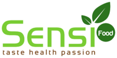 Sensi Food taste health passion Logo (DPMA, 12/02/2019)