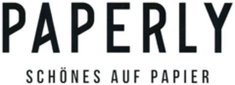 PAPERLY SCHÖNES AUF PAPIER Logo (DPMA, 06.04.2021)