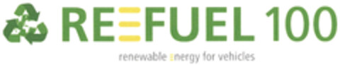 REEFUEL 100 renewable Energy for vehicles Logo (DPMA, 26.02.2022)