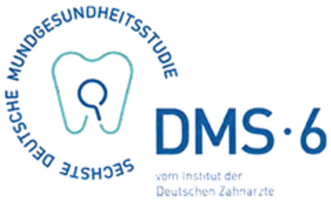 SECHSTE DEUTSCHE MUNDGESUNDHEITSSTUDIE DMS · 6 vom Institut der Deutschen Zahnärzte Logo (DPMA, 08.01.2024)