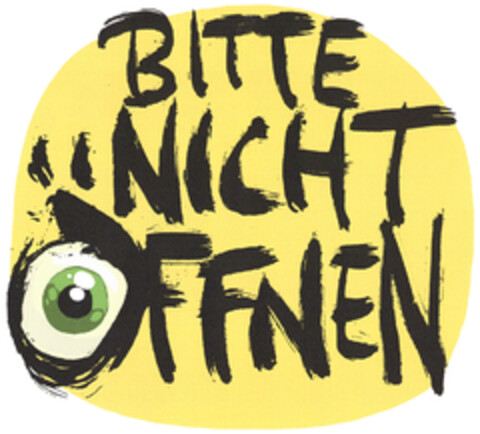 BITTE NICHT ÖFFNEN Logo (DPMA, 15.01.2024)