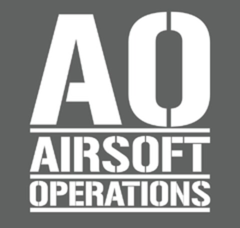 AO AIRSOFT OPERATIONS Logo (DPMA, 30.04.2024)