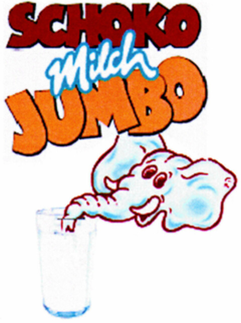 SCHOKO Milch JUMBO Logo (DPMA, 17.04.2002)