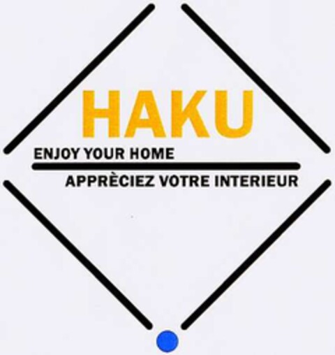 HAKU ENJOY YOUR HOME APPRECIEZ VOTRE INTERIEUR Logo (DPMA, 19.08.2002)