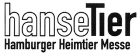 hanseTier Hamburger Heimtier Messe Logo (DPMA, 04/15/2006)