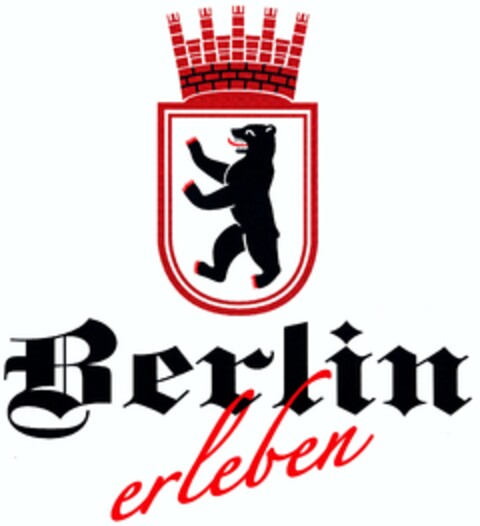 Berlin erleben Logo (DPMA, 26.10.2006)