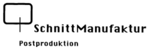 SchnittManufaktur Postproduktion Logo (DPMA, 11/08/2006)