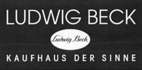 LUDWIG BECK Ludwig Beck KAUFHAUS DER SINNE Logo (DPMA, 03.04.2007)