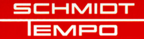 SCHMIDT TEMPO Logo (DPMA, 12/18/1995)