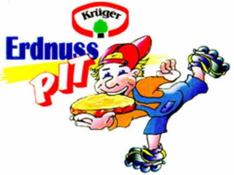 Krüger Erdnuss PIT Logo (DPMA, 08/28/1996)