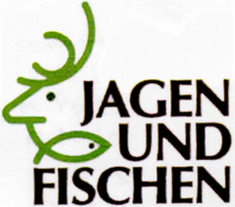 JAGEN UND FISCHEN Logo (DPMA, 28.10.1998)
