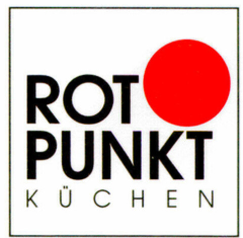 ROT PUNKT KÜCHEN Logo (DPMA, 22.06.1999)