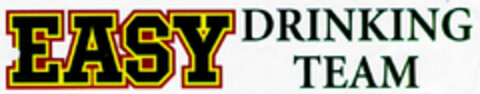 EASY DRINKING TEAM Logo (DPMA, 28.05.1999)