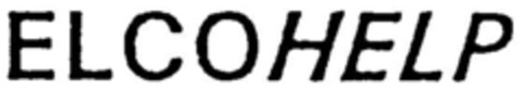 ELCOHELP Logo (DPMA, 12/15/1999)