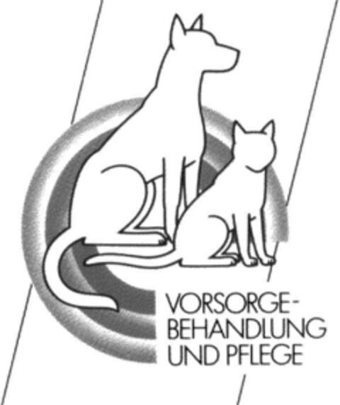VORSORGE-BEHANDLUNG UND PFLEGE Logo (DPMA, 09.05.1990)