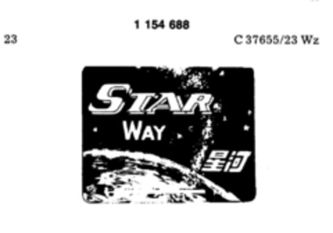 STAR WAY Logo (DPMA, 05/19/1988)