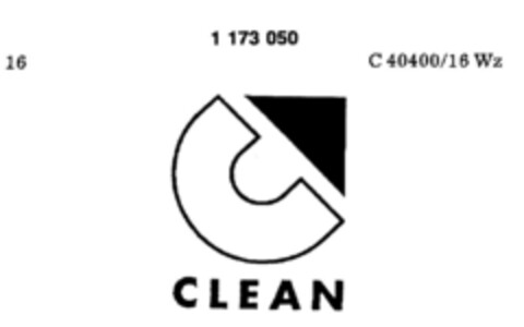 CLEAN Logo (DPMA, 25.04.1990)