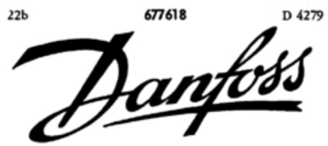 Danfoss Logo (DPMA, 16.10.1953)