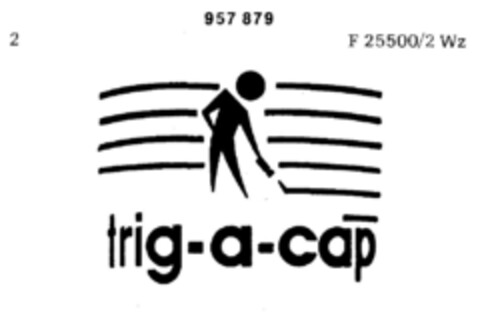 trig-a-cap Logo (DPMA, 10.10.1974)