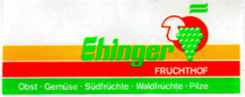 EHINGER FRUCHTHOF Logo (DPMA, 27.01.1993)