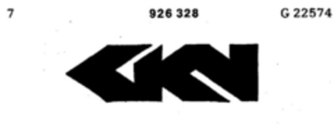 GKN Logo (DPMA, 06/28/1973)