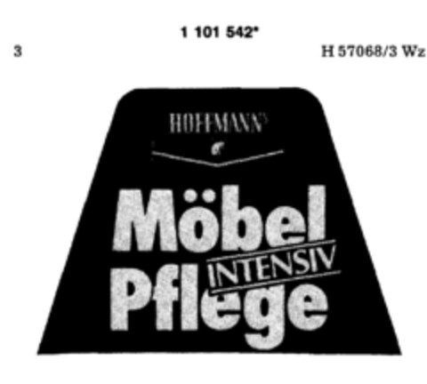 HOFFMANN`S Möbel Pflege Logo (DPMA, 12/24/1986)