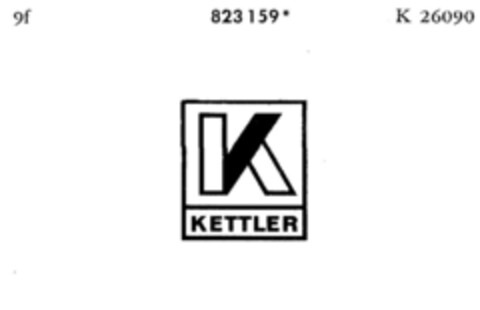 KETTLER Logo (DPMA, 06/25/1966)