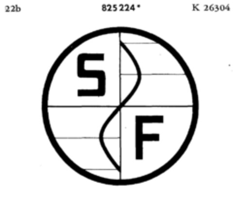 S F Logo (DPMA, 27.08.1966)