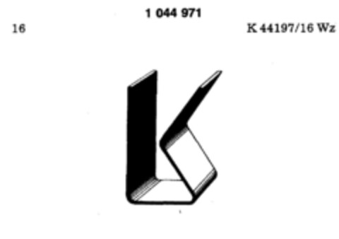K Logo (DPMA, 03.02.1982)