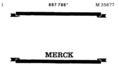 MERCK Logo (DPMA, 05.05.1972)