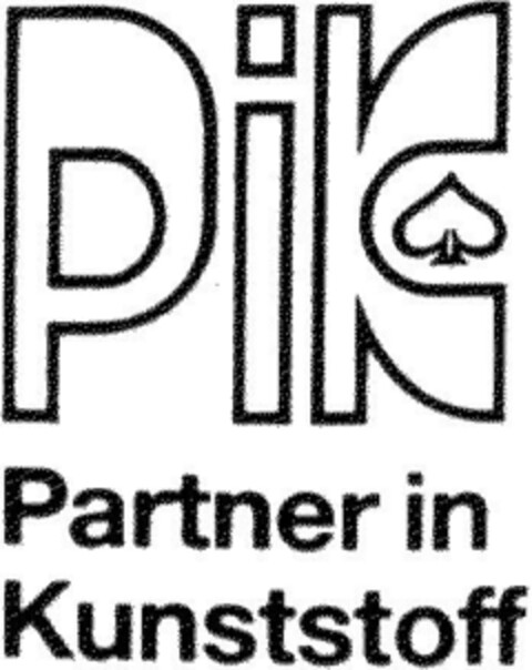 PIK PARTNER IN KUNSTOFF Logo (DPMA, 28.08.1990)
