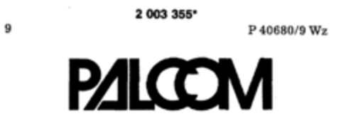 PALCOM Logo (DPMA, 26.02.1991)