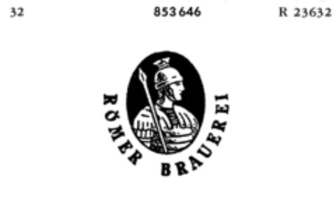 RÖMER BRAUEREI Logo (DPMA, 08/29/1967)