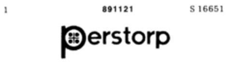 perstorp Logo (DPMA, 09/28/1964)