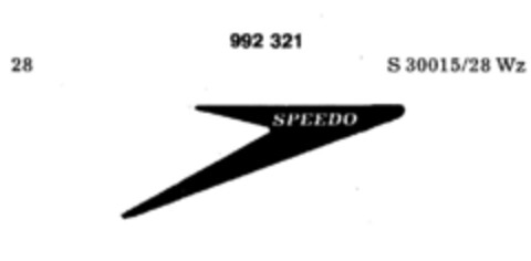 SPEEDO Logo (DPMA, 06/24/1976)
