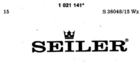 SEILER Logo (DPMA, 17.03.1981)