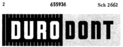 DURODONT Logo (DPMA, 12.10.1951)
