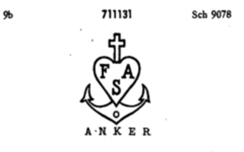 FAS ANKER Logo (DPMA, 10/27/1956)