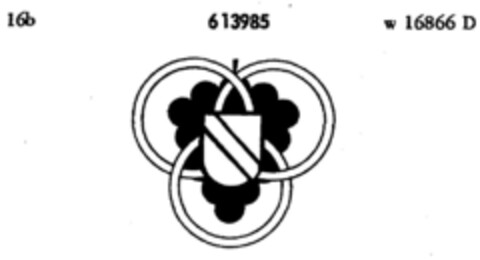 613985 Logo (DPMA, 28.04.1949)